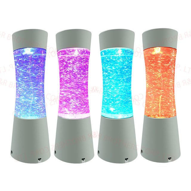 Glitter Lamp: Shimmering particles dance in warm light, creating a cozy, magical visual vibe—perfect for living rooms or bedrooms.